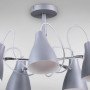 Изображение Люстра потолочная Light House DL-18303/5 серая ИМ Light-Deco 3 