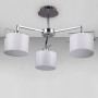 Изображение Люстра потолочная Light House DL-18313/3 хром плафон белый ИМ Light-Deco 