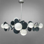 Изображение Люстра потолочная молекула Light House DS-18367/12HR+GR хром + серый плафон белый ИМ Light-Deco 1 
