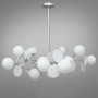 Зображення Люстра стельова молекула Light House DS-18367/15HR+WH хром + білий ИМ Light-Deco 