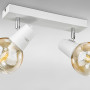 Изображение Люстра потолочная Light House DL-18382/2 белая плафон шампань ИМ Light-Deco 1 