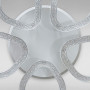 Зображення Стельова люстра LED з підсвічуванням Light House SC-18247/5C WH+PK/BU/PL 180W+28W 2.4G Ф780*90 біла ИМ Light-Deco 2 