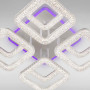 Зображення Стельова люстра LED з підсвічуванням Light House SC-18203A/4+4C WH+PK/BU/PL 208W+26W 2.4G 520*520*140 біла ИМ Light-Deco 2 