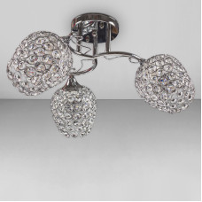 Люстра потолочная Light House SC-18253/3 CR 50*50*23 хром
