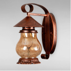 Вуличний настінний світильник Бра KX-18267 RC 220*90*H300 мідь