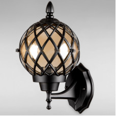 Вуличний настінний світильник Бра KX-18269/S BK H280*W200 чорний