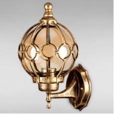 Вуличний настінний світильник Бра KX-18270/S Bronze H300*W200 бронза