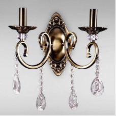 Світильник настінний Бра свічка Light House SR-17041/2W AB W240*L340*H350 бронза