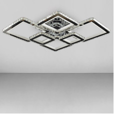 Стельова люстра LED Light House SY-18281/4+2 CR 910*710*140 292W хром
