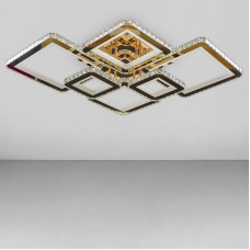 Стельова люстра LED Light House SY-18281/4+2 GD 910*710*140 292W золото