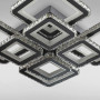 Зображення Стельова люстра LED Light House SY-18282/4+4 BK+CR 580*580*120 320W чорна ИМ Light-Deco 1 