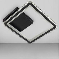 Стельова люстра LED Light House SY-18283/1 BK+CR 440*440*120 80W чорна