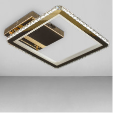 Стельова люстра LED Light House SY-18283/1 GD 440*440*120 80W золото