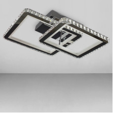 Стельова люстра LED Light House SY-18284/1+1 CR 680*525*120 146W хром