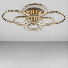 Стельова люстра LED Light House SY-18287/8 GD DIMMER 940*780*170 492W золото