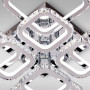 Изображение Потолочная люстра LED Light House SY-18289/4+4 CR DIMMER 600*600*140 400W хром ИМ Light-Deco 5 