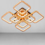 Зображення Стельова люстра LED Light House SY-18289/4+4 GD DIMMER 600*600*140 400W золото ИМ Light-Deco 1 