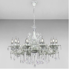 Люстра підвісна свічки Light House SH-18210/10C CRL біла