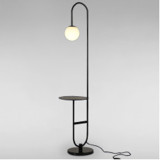 Напольный светильник Торшер Light House LS-18293-1 BK черный плафон белый