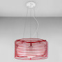 Зображення Люстра підвісна Light House LS-18298-3 RED червона плафон білий ИМ Light-Deco