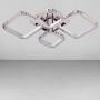 Изображение Потолочная люстра LED с подсветкой Light House SY-18291/2+2+1 CR DIMMER 630*530*90 148+22W хром ИМ Light-Deco 