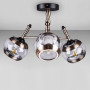 Изображение Люстра потолочная Light House DL-18301/3 черный + латунь плафон прозрачный ИМ Light-Deco 1 