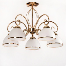 Стельова люстра Light House SH-17000/5 FG 570*570*360 E27 золото
