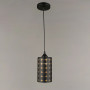 Зображення Люстра підвісна Light House SR-17003/1H BK D120*H200/H800 чорнаИМ Light-Deco