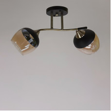 Стельова люстра Light House SR-17008/2 AB L480*W180*H230 чорний + бронза