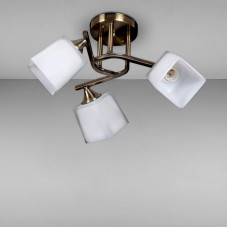 Стельова люстра Light House SR-17010/3 AB D530*H230 бронза