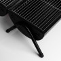 Зображення Угольный гриль двусторонний портативный с решеткой 38х25х35 см черный BQ-1 ИМ Light-Deco 2 