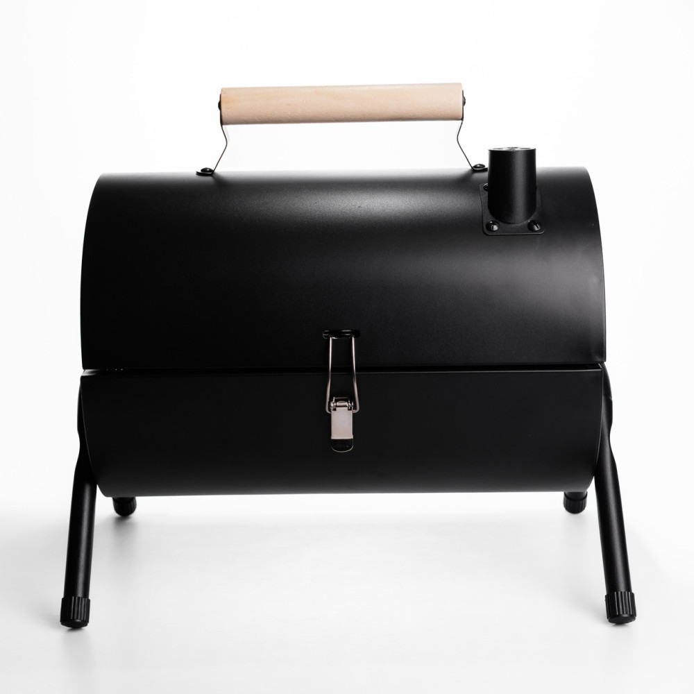 Зображення Угольный гриль двусторонний портативный с решеткой 38х25х35 см черный BQ-1 ИМ Light-Deco 5 