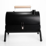 Зображення Угольный гриль двусторонний портативный с решеткой 38х25х35 см черный BQ-1 ИМ Light-Deco 5 