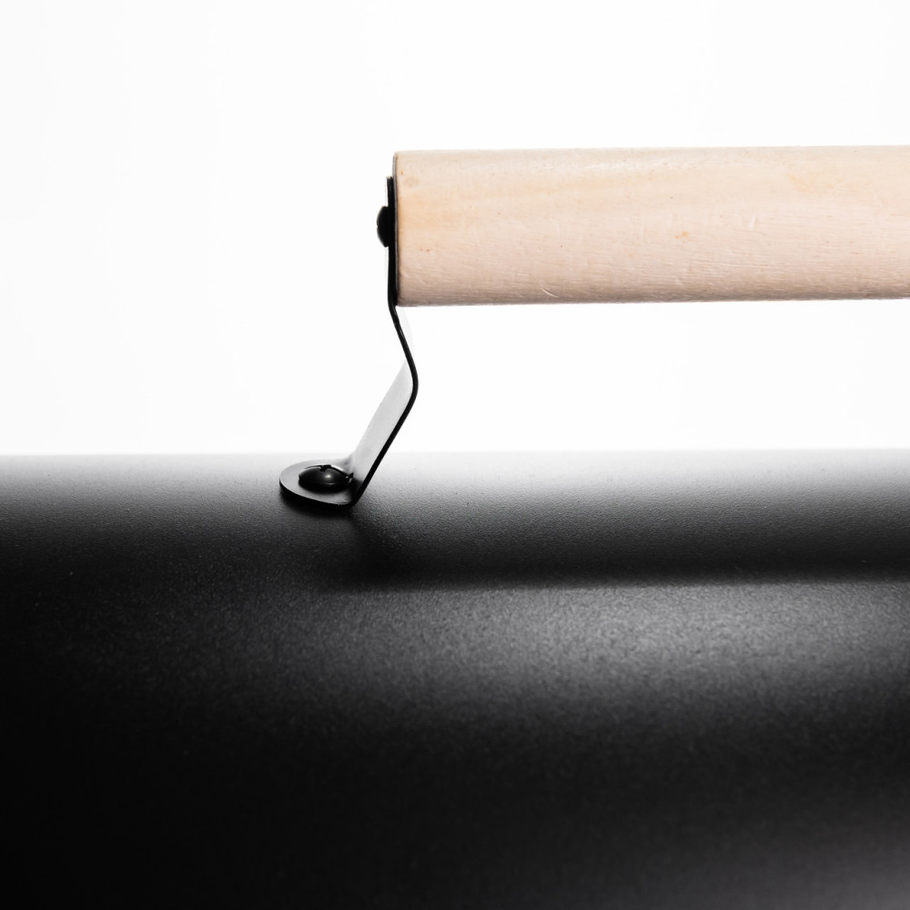 Зображення Угольный гриль двусторонний портативный с решеткой 38х25х35 см черный BQ-1 ИМ Light-Deco 6 