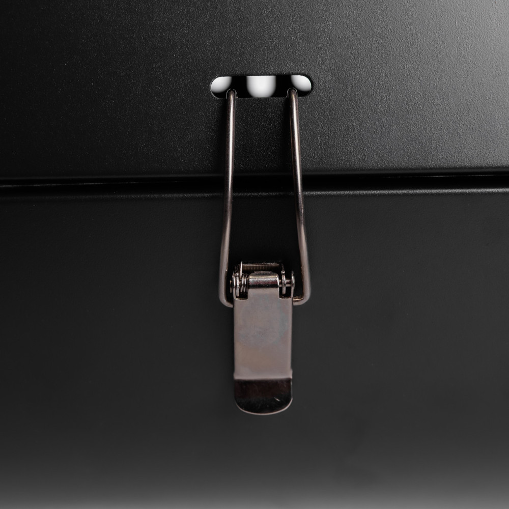 Зображення Угольный гриль двусторонний портативный с решеткой 38х25х35 см черный BQ-1 ИМ Light-Deco 9 