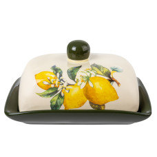 Масленка лимон 17х12х8см