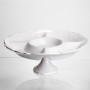 Зображення Менажница на ножке White Square 31,5 см на 5 секций круглая Yiwu 120-YH-HG059 ИМ Light-Deco 