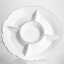 Зображення Менажница на ножке White Square 31,5 см на 5 секций круглая Yiwu 120-YH-HG059 ИМ Light-Deco 2 
