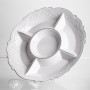Зображення Менажница на ножке White Square 31,5 см на 5 секций круглая Yiwu 120-YH-HG059 ИМ Light-Deco 3 