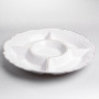 Зображення Менажница круглая фарфоровая Pearl на 5 секций 31,5 см Yiwu HP-HK-C31 ИМ Light-Deco 2 