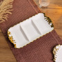 Зображення Менажница фарфоровая Margaret на 3 секции 30,2*15,3 см Yiwu YYSH1244 ИМ Light-Deco 1 