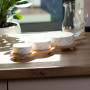 Зображення Набор для закусок фарфоровый 3 штуки на подставке HP1226 ИМ Light-Deco 2 