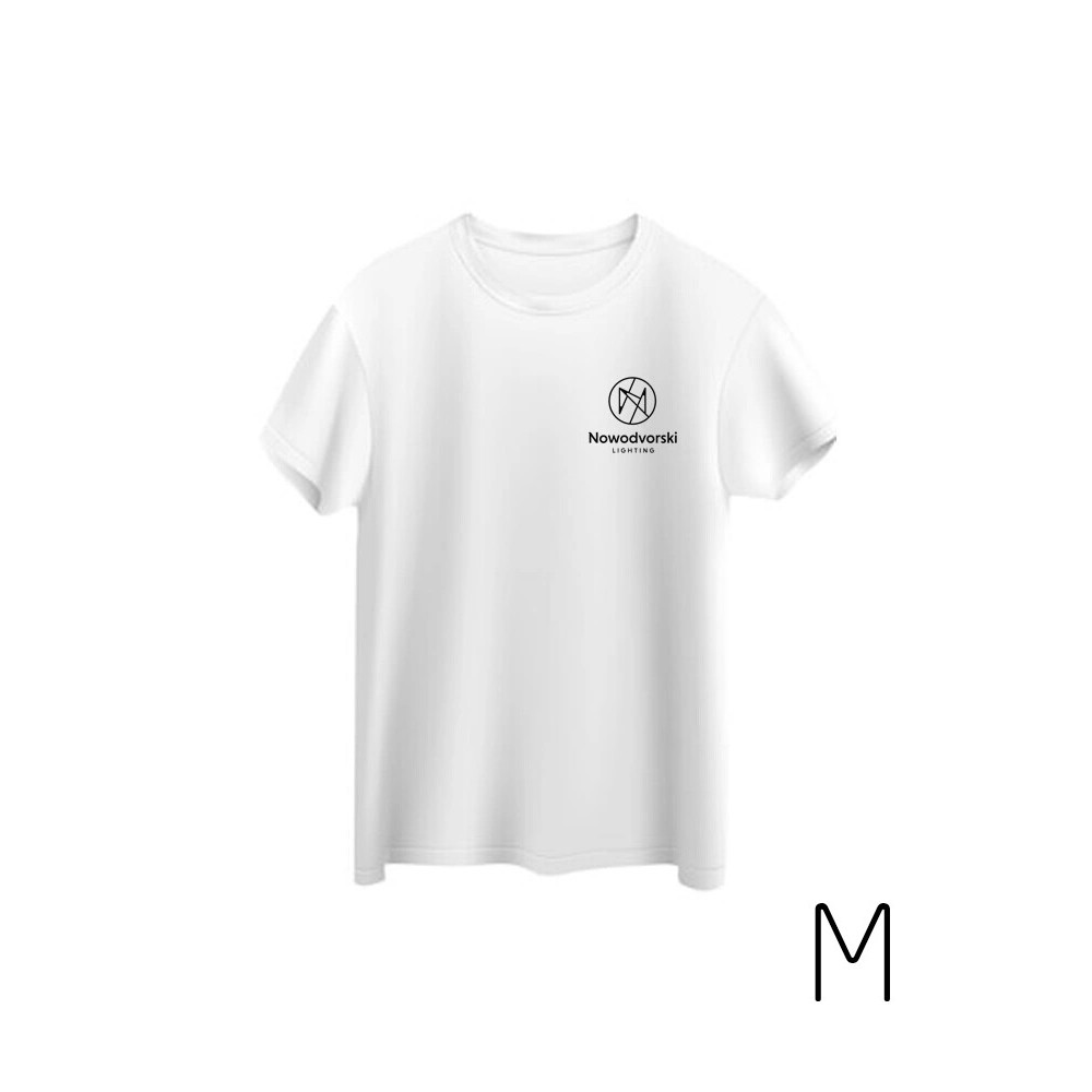 Зображення Футболка с логотипом Nowodvorski Lighting белая p.M ИМ Light-Deco 