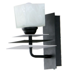 Настінний світильник Бра Light House SRS-19254/1 колір чорний, плафон білий 