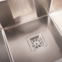 Зображення Кухонна мийка Platinum Handmade HDB 780х430х230 на дві чаші (квадратний сифон,3.0/1.0) ИМ Light-Deco 3 