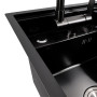 Зображення Кухонна мийка CM 40*50 прихована PVD чорна Platinum Handmade ИМ Light-Deco 4 