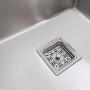 Зображення Мийка Platinum Handmade 780х430х220 L нержавійка (квадратний сифон,3.0/1.0) ИМ Light-Deco 5 