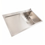 Изображение Кухонна мийка CM 78*50 R нержавійка VALESO Handmade (круглий сифон 3,0/0,8) ИМ Light-Deco 1 