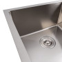 Изображение Кухонна мийка 78*43 нержавійка на дві чаші VALESO Handmade (3.0/0.8) ИМ Light-Deco 3 