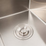 Изображение Кухонна мийка CM 58*48 L нержавійка VALESO Handmade (круглий сифон 3,0/0,8) ИМ Light-Deco 4 